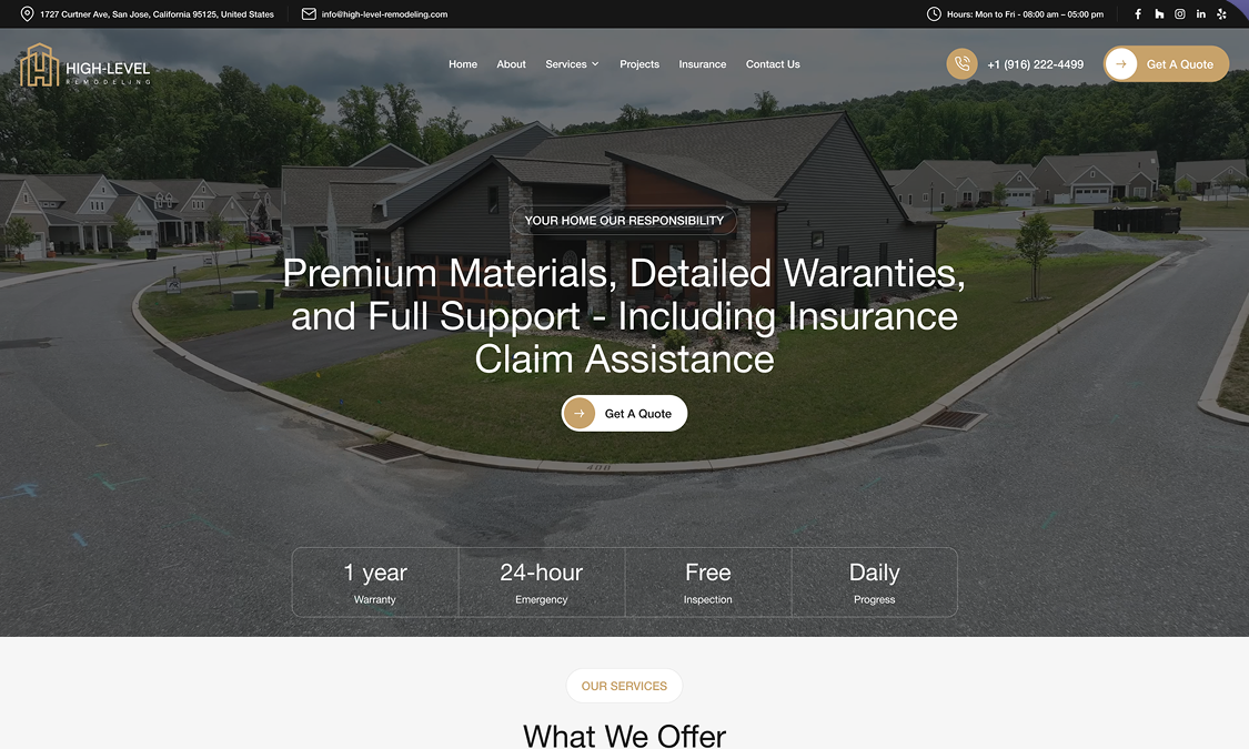 High-Level Remodeling