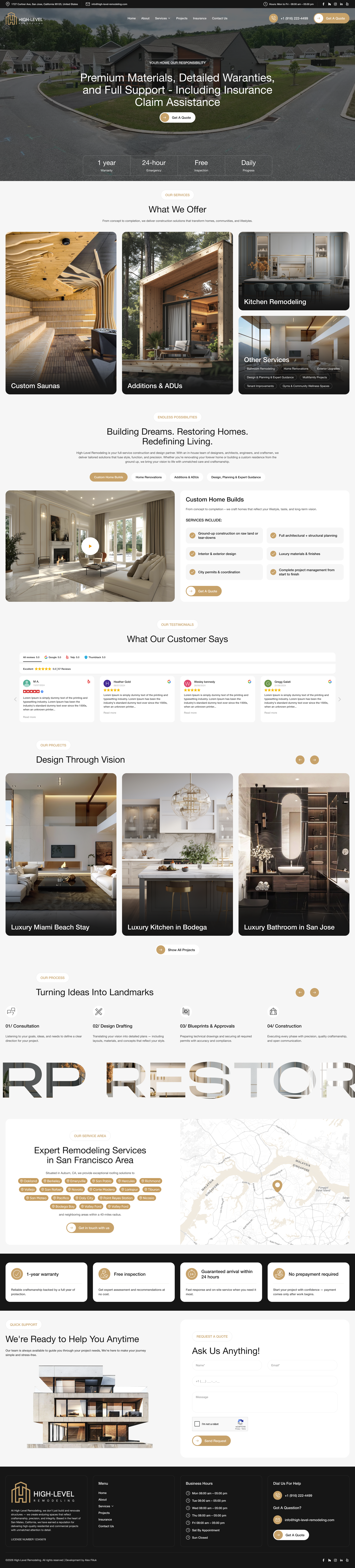 High-Level Remodeling